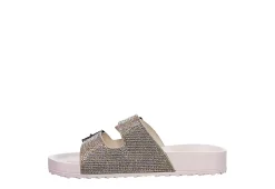 Madden Girl Womens Teddy Footbed Slide Sandal - Blush -Shoe Shop US 01 201894 03