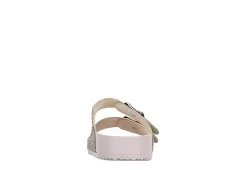 Madden Girl Womens Teddy Footbed Slide Sandal - Blush -Shoe Shop US 01 201894 04
