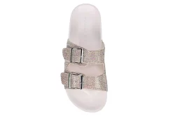Madden Girl Womens Teddy Footbed Slide Sandal - Blush -Shoe Shop US 01 201894 05