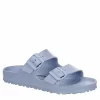 Birkenstock Womens Arizona Essentials Slide Sandal - Pale Blue -Shoe Shop US 01 202089 00