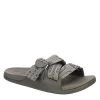 Chaco Womens Chillos Slide Sandal - Dark Grey
