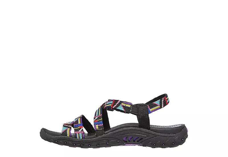 Skechers Womens Reggae Native Vibez Outdoor Sandal - Black 5 Skechers Womens Reggae Native Vibez Outdoor Sandal - Black - Image 3