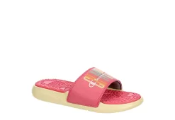 Champion Womens Foundation Pastel Block Slide Sandal - Peach