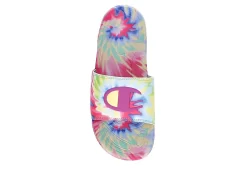 Champion Womens Mega Slide Tie Dye Slide Sandal - Pink 14 Champion Womens Mega Slide Tie Dye Slide Sandal - Pink -Shoe Shop US 01 202432 05