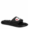 Champion Womens Foundation Split Script Slide Sandal - Black -Shoe Shop US 01 202526 00