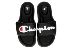 Champion Womens Foundation Split Script Slide Sandal - Black -Shoe Shop US 01 202526 03