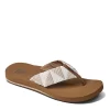 Reef Womens Spring Woven Flip Flop Sandal - Tan