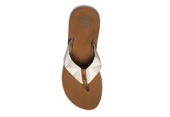 Reef Womens Spring Woven Flip Flop Sandal - Tan -Shoe Shop US 01 202598 02