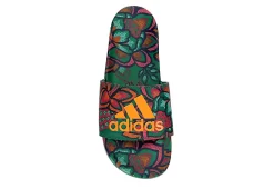 Adidas Womens Adilette Comfort Slide Sandal - Green 14 Adidas Womens Adilette Comfort Slide Sandal - Green -Shoe Shop US 01 202664 05