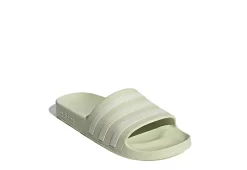 Adidas Womens Adilette Aqua Slide Sandal - Pale Green