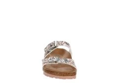Birkenstock Womens Sydney Vegan Footbed Sandal - Pale Pink -Shoe Shop US 01 202700 02