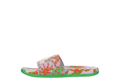 Adidas Womens Adilette Comfort Slide Sandal - Purple -Shoe Shop US 01 203100 03