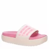 Adidas Womens Adilette Platform Slide Sandal - Pink -Shoe Shop US 01 203101 00