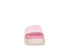 Adidas Womens Adilette Platform Slide Sandal - Pink -Shoe Shop US 01 203101 02