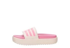 Adidas Womens Adilette Platform Slide Sandal - Pink -Shoe Shop US 01 203101 03