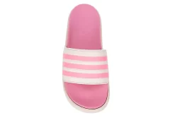 Adidas Womens Adilette Platform Slide Sandal - Pink -Shoe Shop US 01 203101 05