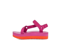 Teva Womens Flatform Universal Platform Outdoor Sandal - Fuschia -Shoe Shop US 01 203150 02