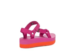 Teva Womens Flatform Universal Platform Outdoor Sandal - Fuschia -Shoe Shop US 01 203150 03