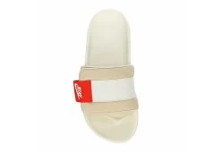 Nike Womens Off Court Adjust Slide Sandal - Tan -Shoe Shop US 01 203161 05
