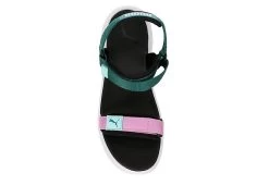Puma Womens Sportie Vola Sandal - Green -Shoe Shop US 01 203190 05