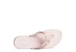 Sperry Womens Seafish Iridescent Sparkle Flip Flop Sandal - Blush -Shoe Shop US 01 203196 04