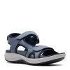 Clarks Womens Mira Bay Sandal - Denim -Shoe Shop US 01 203200 00