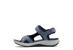Clarks Womens Mira Bay Sandal - Denim -Shoe Shop US 01 203200 03
