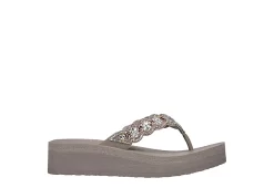 Skechers Womens Happy Spring Flip Flop Sandal - Taupe 10 Skechers Womens Happy Spring Flip Flop Sandal - Taupe -Shoe Shop US 01 203257 01
