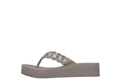 Skechers Womens Happy Spring Flip Flop Sandal - Taupe 11 Skechers Womens Happy Spring Flip Flop Sandal - Taupe -Shoe Shop US 01 203257 02