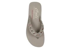 Skechers Womens Happy Spring Flip Flop Sandal - Taupe 12 Skechers Womens Happy Spring Flip Flop Sandal - Taupe -Shoe Shop US 01 203257 03