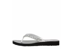 Skechers Womens Love Letter Flip Flop Sandal - White -Shoe Shop US 01 203261 03