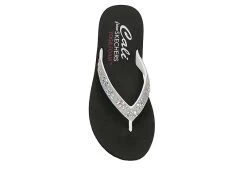 Skechers Womens Love Letter Flip Flop Sandal - White -Shoe Shop US 01 203261 05