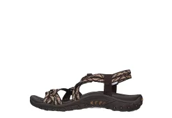 Skechers Womens Reggae Irie Mon Trail Grazer Outdoor Sandal - Chocolate -Shoe Shop US 01 203282 02