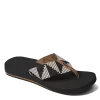 Reef Womens Spring Woven Flip Flop Sandal - Black -Shoe Shop US 01 203287 00
