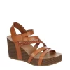 Xappeal Womens Maggy Wedge Sandal - Cognac -Shoe Shop US 01 203298 00