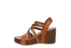 Xappeal Womens Maggy Wedge Sandal - Cognac -Shoe Shop US 01 203298 03