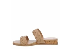 Michael By Michael Shannon Womens Patrice Wedge Sandal - Beige -Shoe Shop US 01 203299 03