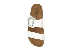 Bjorndal Womens Courtney Footbed Sandal - White -Shoe Shop US 01 203303 05