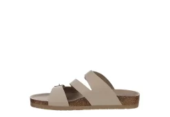 Bjorndal Womens Delaney Footbed Sandal - Taupe 12 Bjorndal Womens Delaney Footbed Sandal - Taupe -Shoe Shop US 01 203312 03