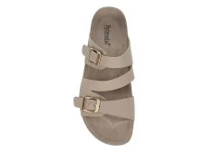 Bjorndal Womens Delaney Footbed Sandal - Taupe 14 Bjorndal Womens Delaney Footbed Sandal - Taupe -Shoe Shop US 01 203312 05
