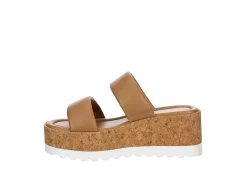 Xappeal Womens Bethany Wedge Sandal - Tan -Shoe Shop US 01 203326 03