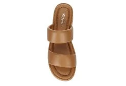 Xappeal Womens Bethany Wedge Sandal - Tan -Shoe Shop US 01 203326 05