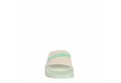 Adidas Womens Adilette Shower Slide Sandal - Pale Pink -Shoe Shop US 01 203334 02
