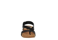 Eurosoft Womens Gladis Sandal - Black -Shoe Shop US 01 203337 02