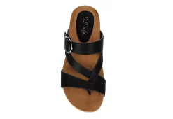 Eurosoft Womens Gladis Sandal - Black -Shoe Shop US 01 203337 05