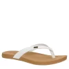 Reef Womens Stella Court Flip Flop Sandal - White -Shoe Shop US 01 203340 00