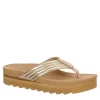 Reef Womens Horizon Shea Hi Slide Sandal - Champagne -Shoe Shop US 01 203345 00