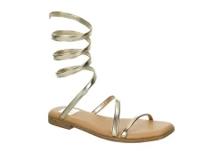 Dv By Dolce Vita Womens Maralin Flat Sandal - Gold