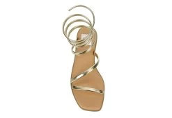 Dv By Dolce Vita Womens Maralin Flat Sandal - Gold -Shoe Shop US 01 203350 05