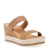 Dv By Dolce Vita Womens Effie Wedge Sandal - Tan -Shoe Shop US 01 203354 00